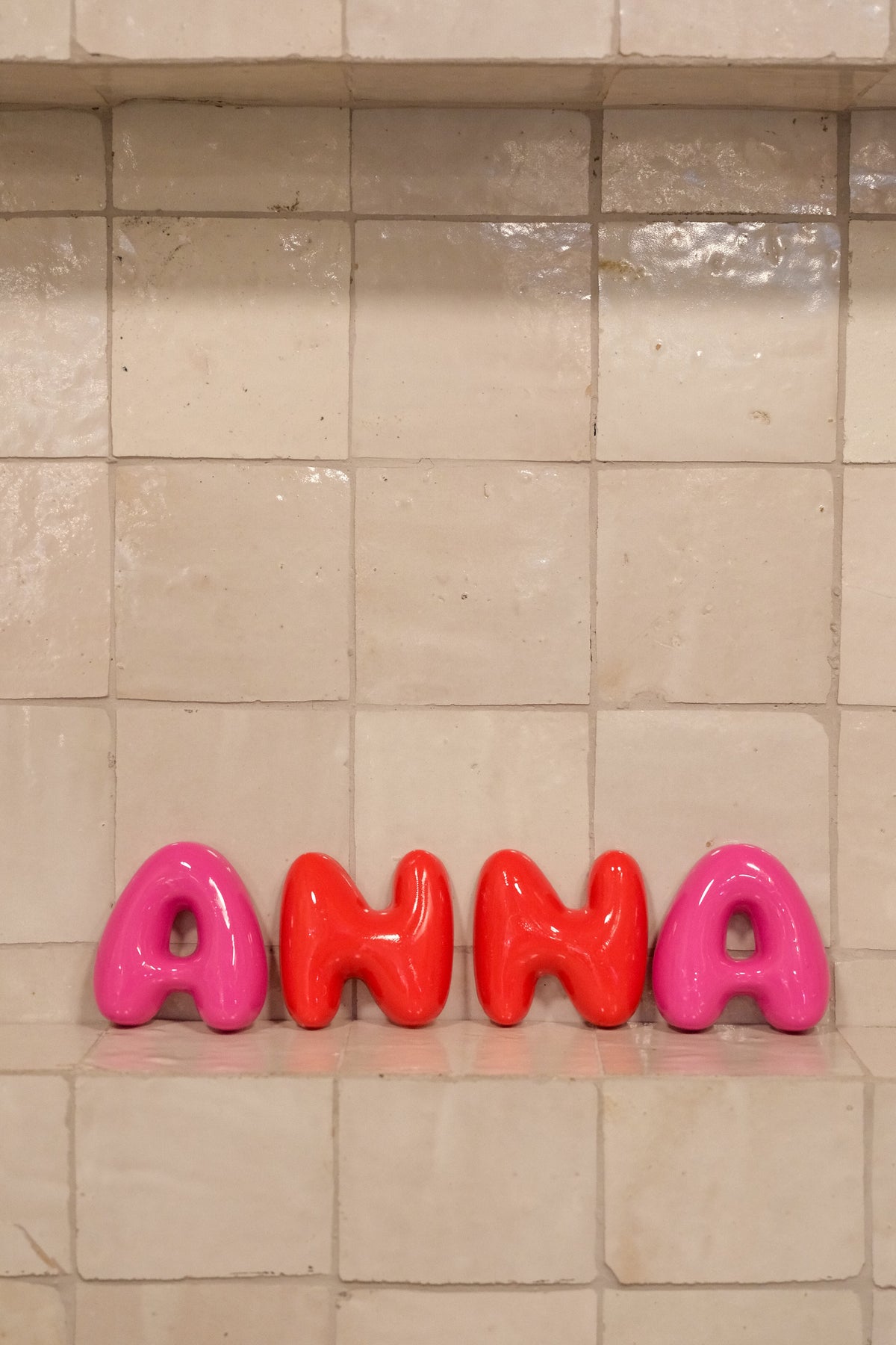 Bubbly Letters – gepersonaliseerde 3D naam